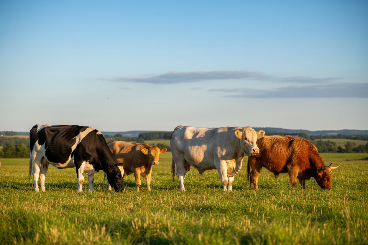 Plus de 1 000 races de vaches dans le monde : le tour complet