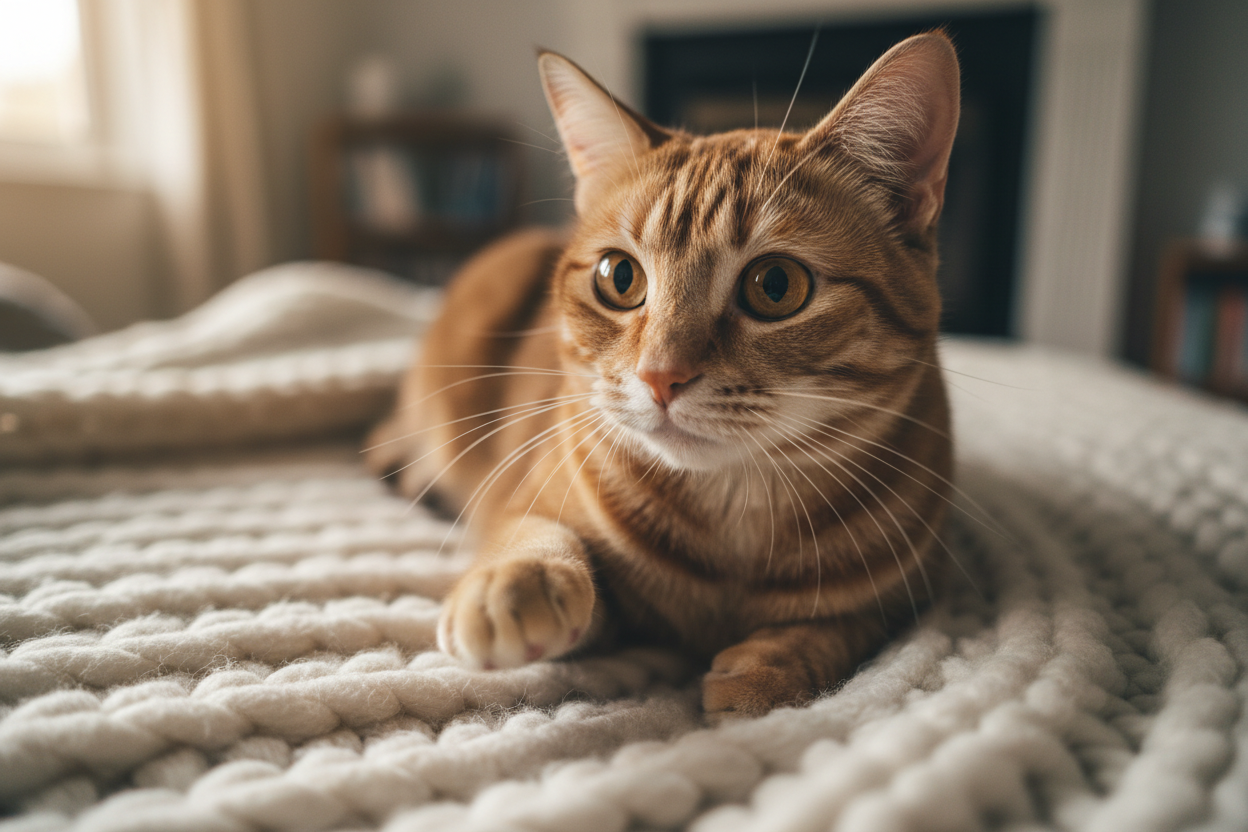 Chat et tremblements bizarres : comment bien réagir ?