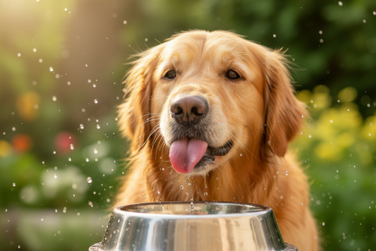 Combien d’eau votre chien doit-il boire chaque jour ?