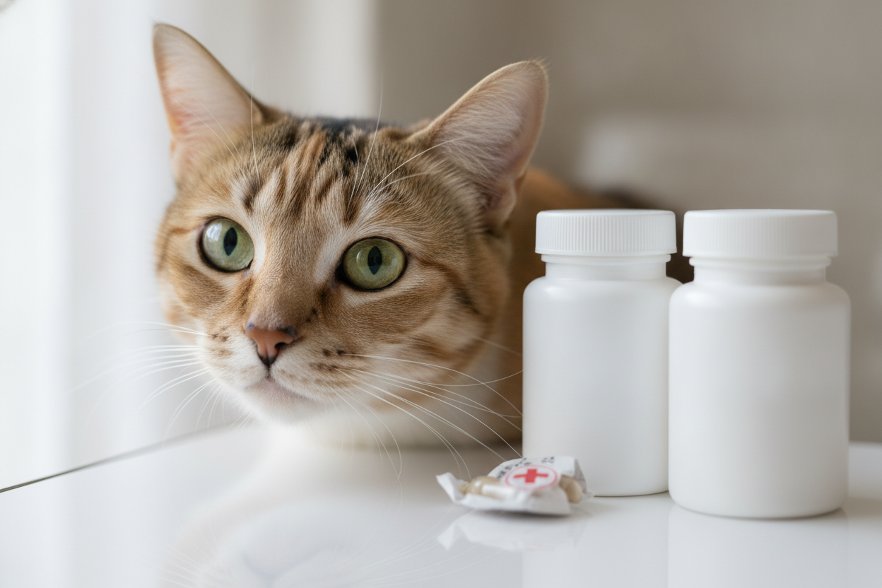 Compléments alimentaires dangereux pour le chat : ceux à éviter absolument