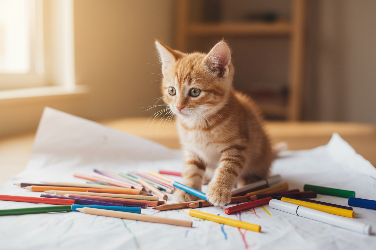 Dessins de chat à imprimer : niveaux, styles et occasions
