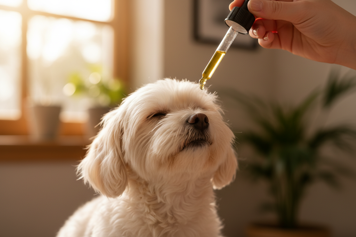 Dosage du CBD chez le chien : repères simples selon le poids