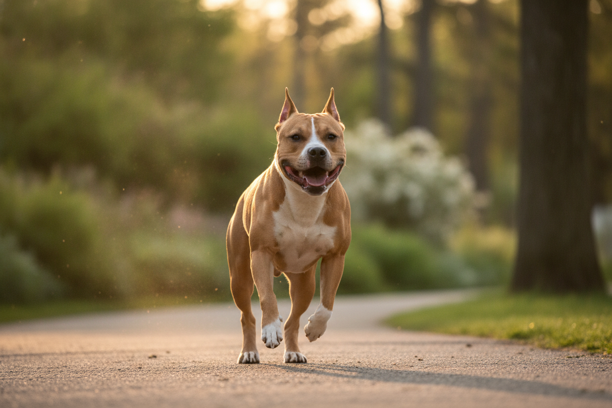 Espérance de vie de l’Amstaff : âge moyen, santé et conseils pour bien l’accompagner