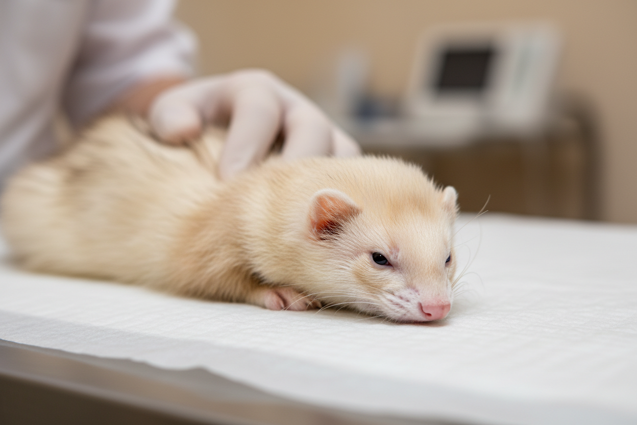 Mon furet a la diarrhée : comment réagir efficacement
