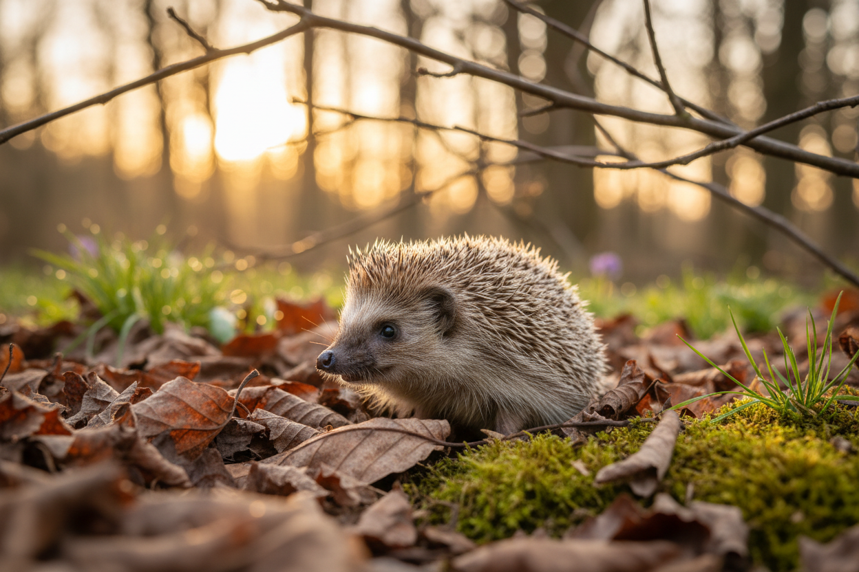 Quand le hérisson sort d’hibernation : nos conseils de soins