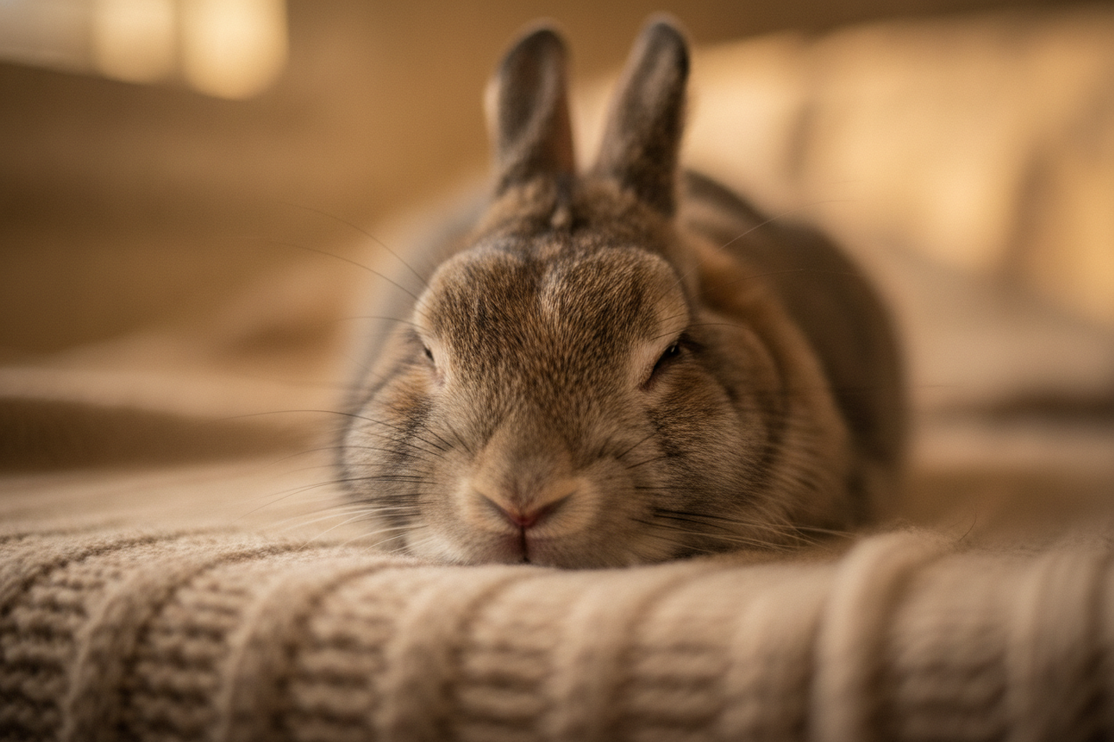 Identifier les signes de vieillesse chez votre lapin senior