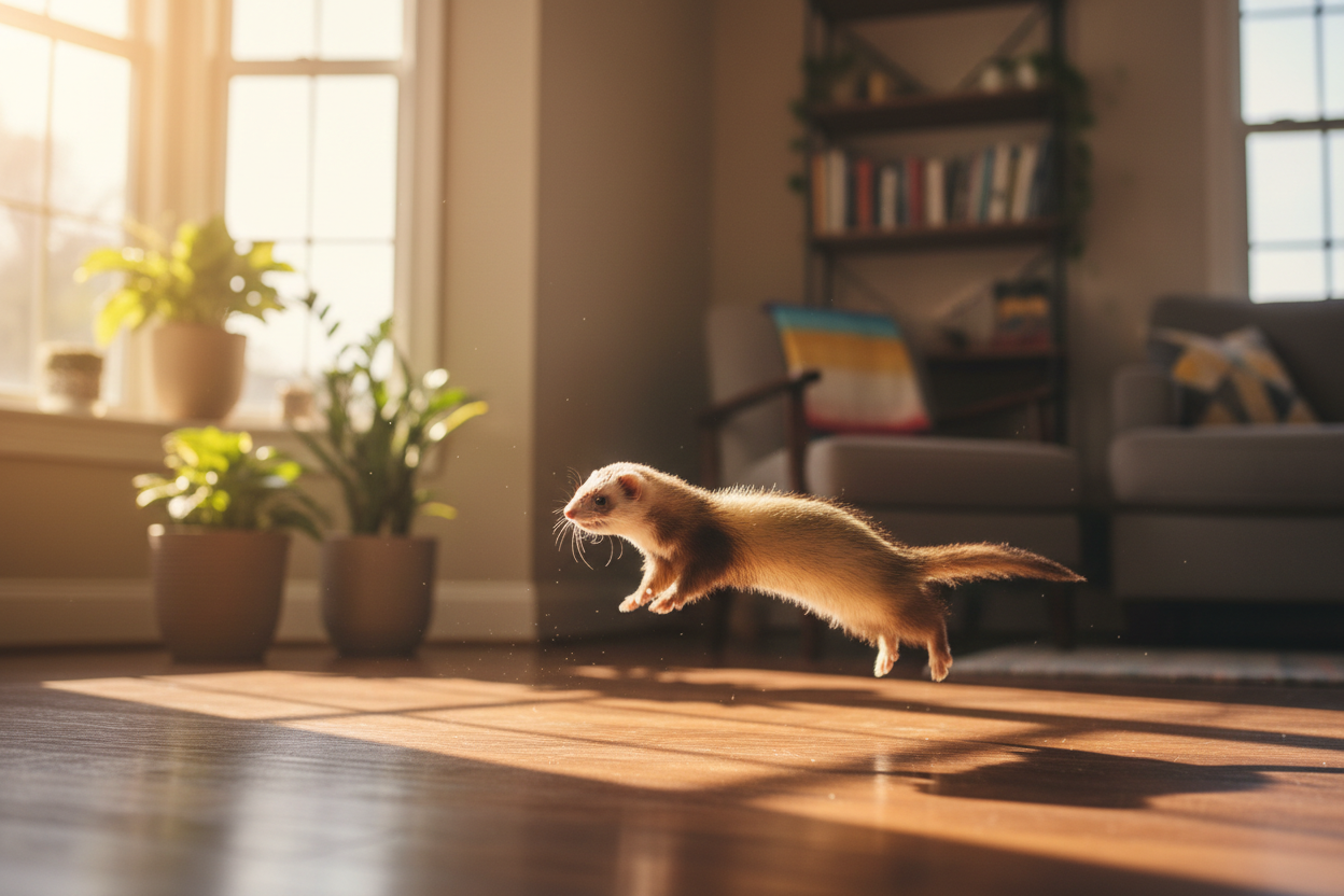 Comment bien jouer avec son furet en toute sécurité ?