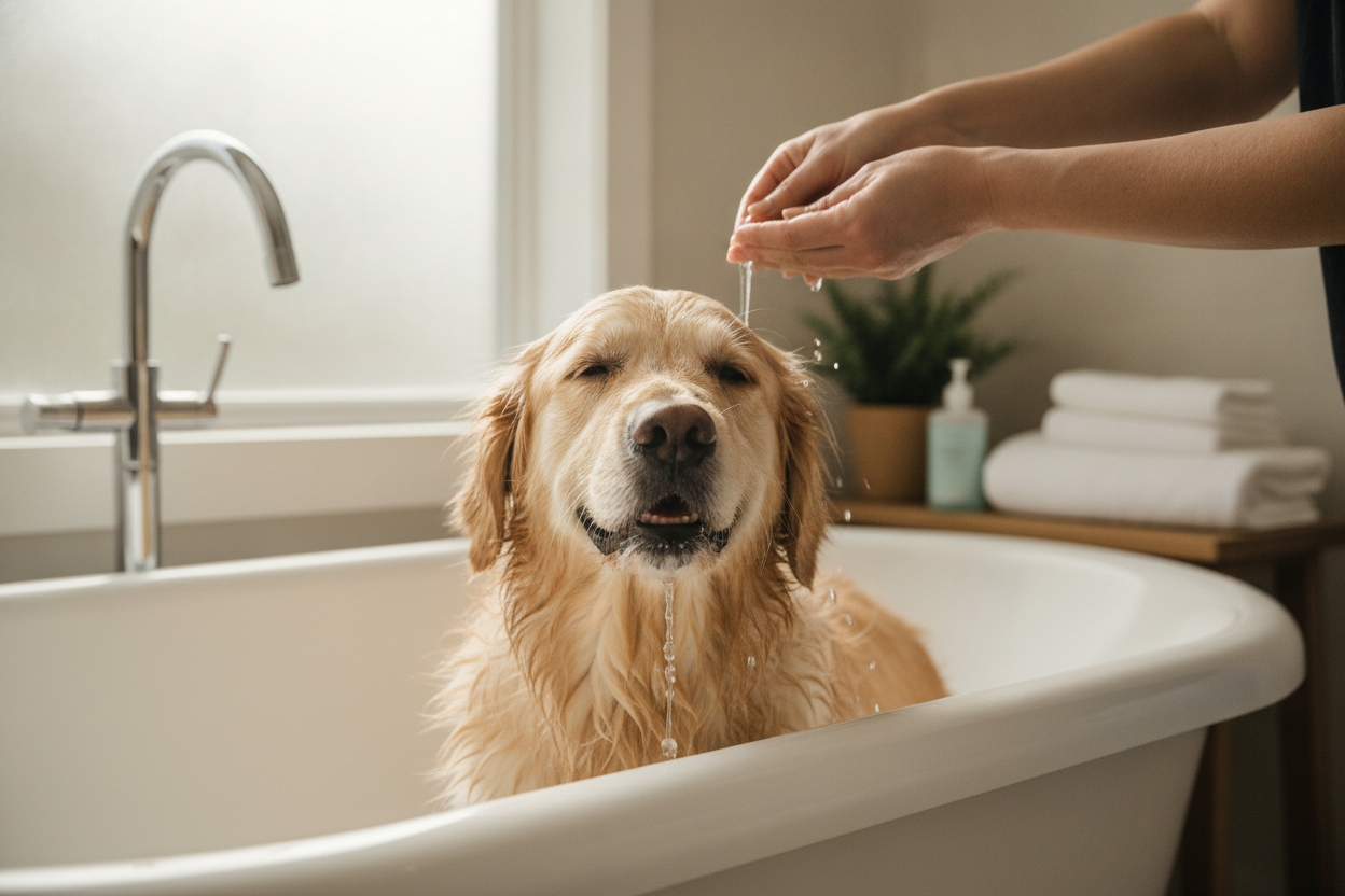 Comment laver son chien sans agresser sa peau ni son pelage