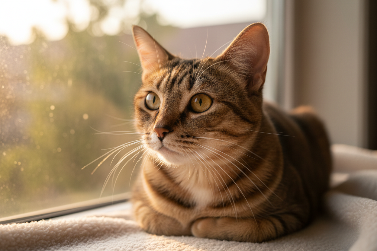 Pourquoi mon chat revient-il de balade sans moustaches ?