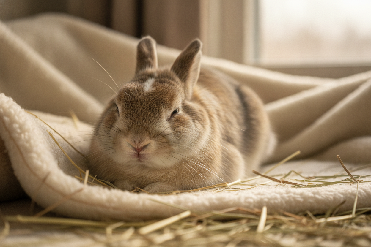 Signes de fin de vie chez le lapin nain : comment les reconnaître et l’accompagner avec douceur