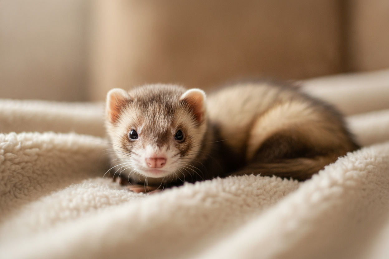 Stérilisation du furet : au bon âge, les bonnes options et les points de vigilance