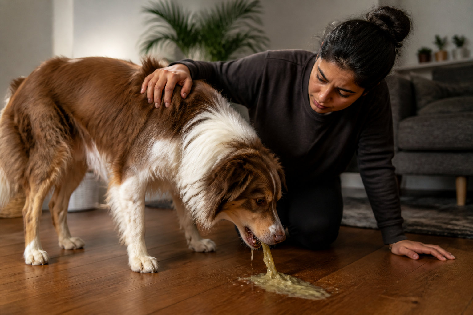 Chien qui vomit : que faire pour réagir efficacement ?