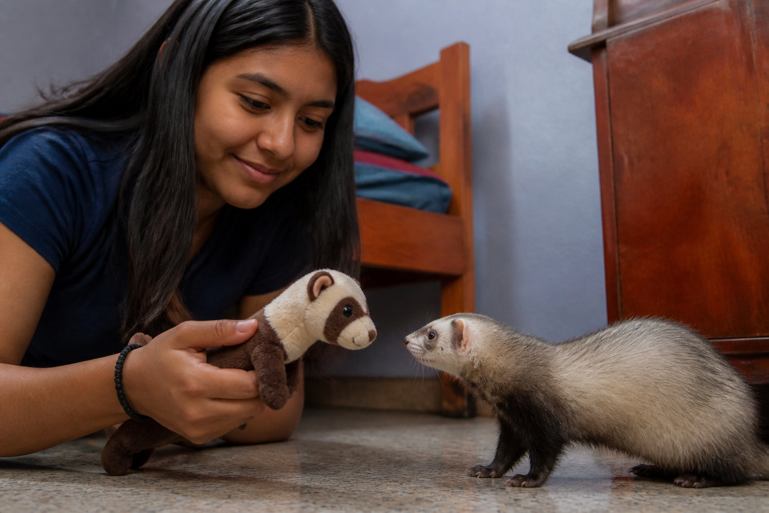 Comment réagir face à un furet qui mord ?