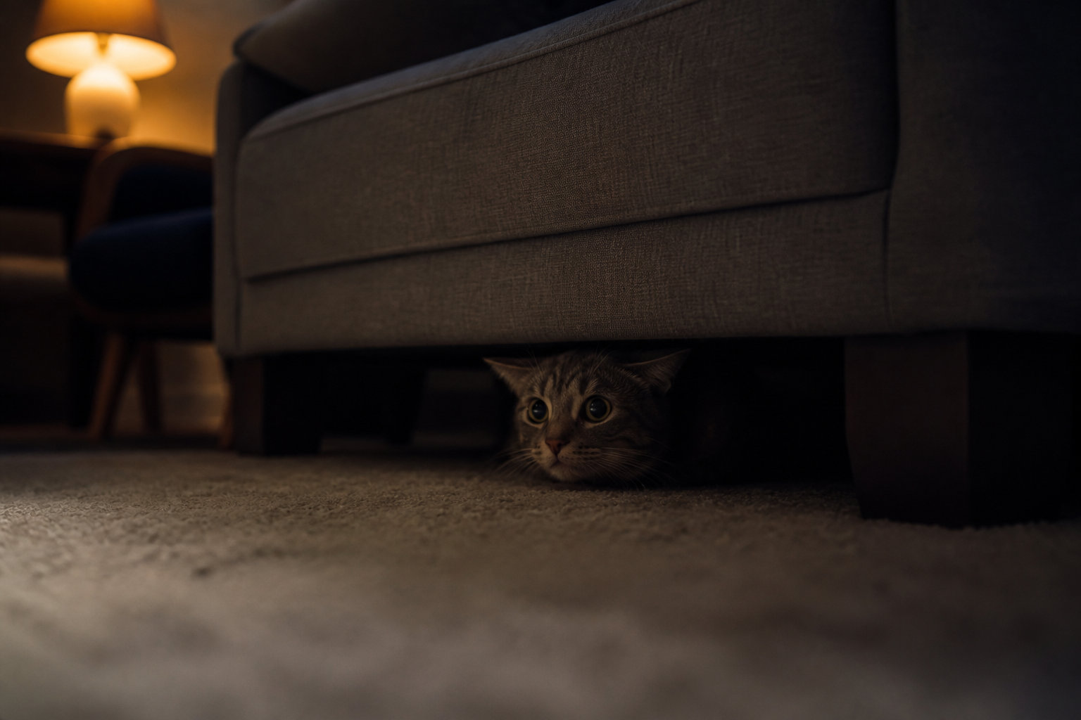 Reconnaître les comportements d'un chat anxieux pour mieux l'aider