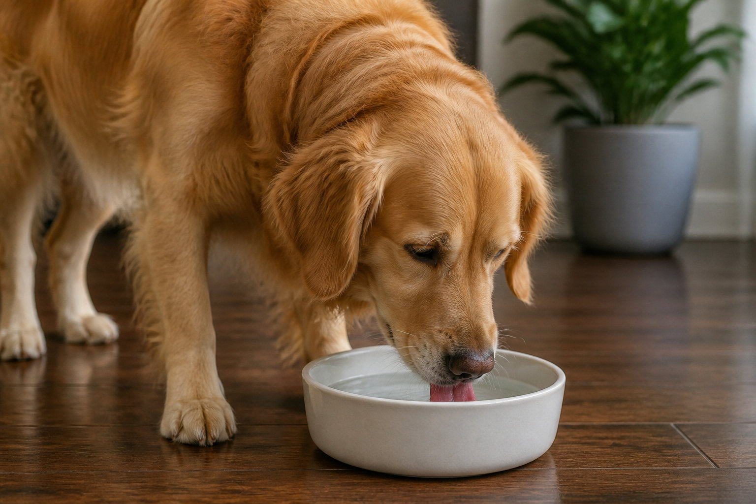 Combien d'eau un chien doit-il boire chaque jour ?