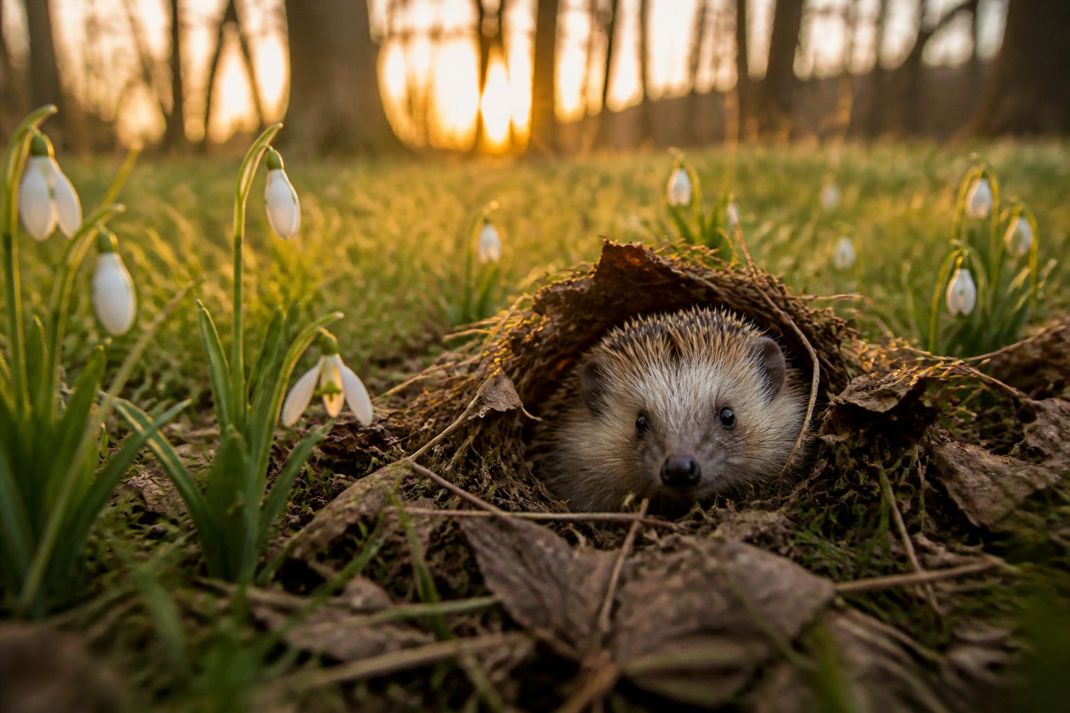 Quand hérisson sort hibernation : les signes du réveil